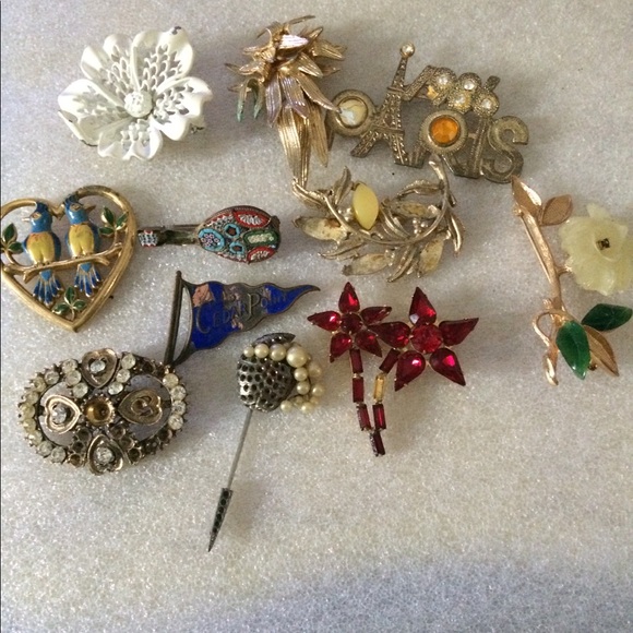 antique vintag Jewelry - Antique vintage brooch 11